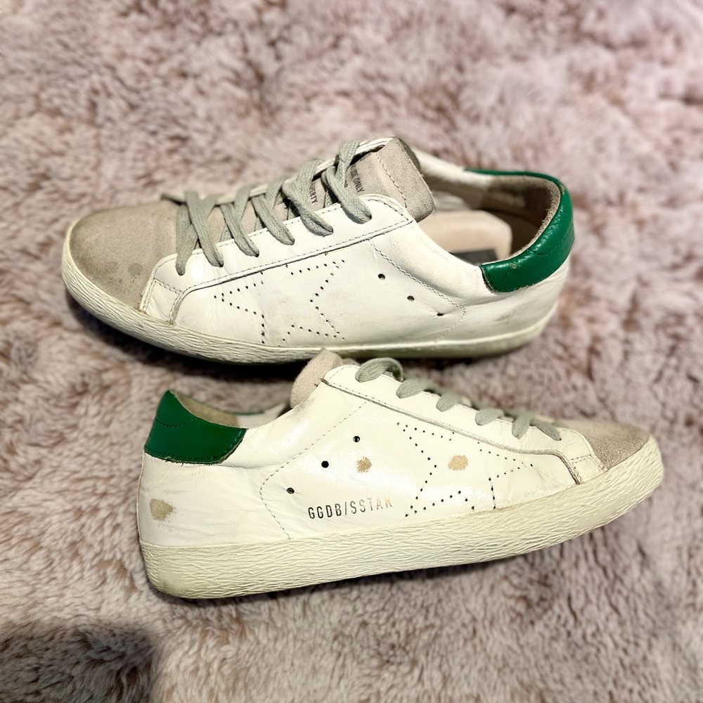 RARE Golden Goose Superstars, Leather Colorblock (Women’s Size 7)